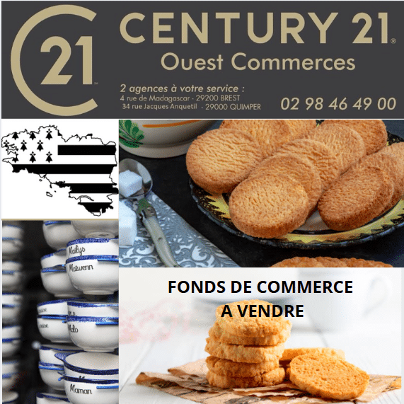 Vente fond de commerce Alimentation QUIMPER