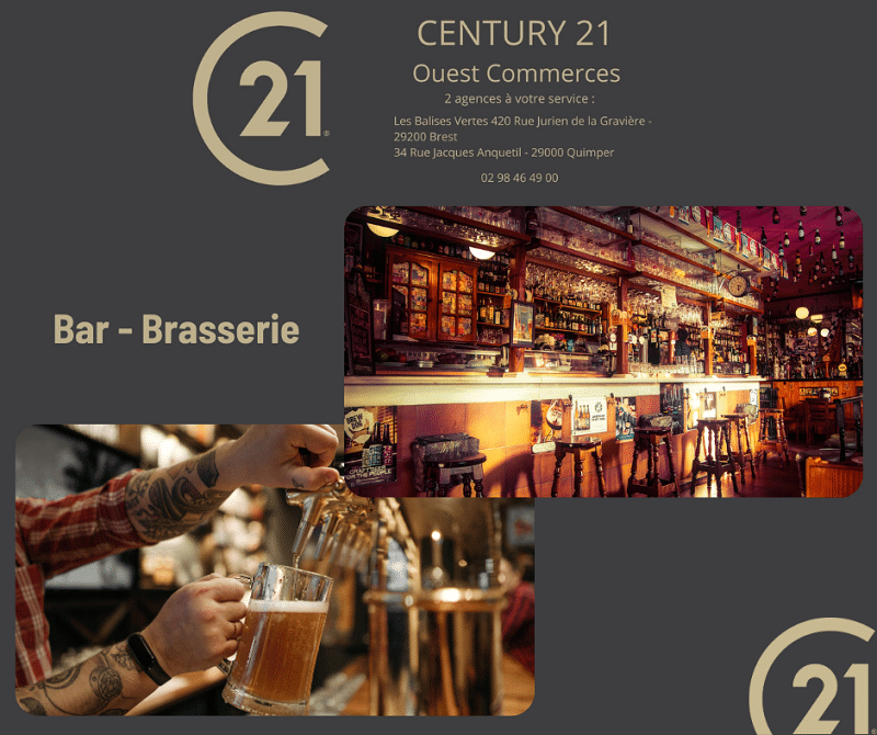 Vente fond de commerce Bar Brasserie BREST